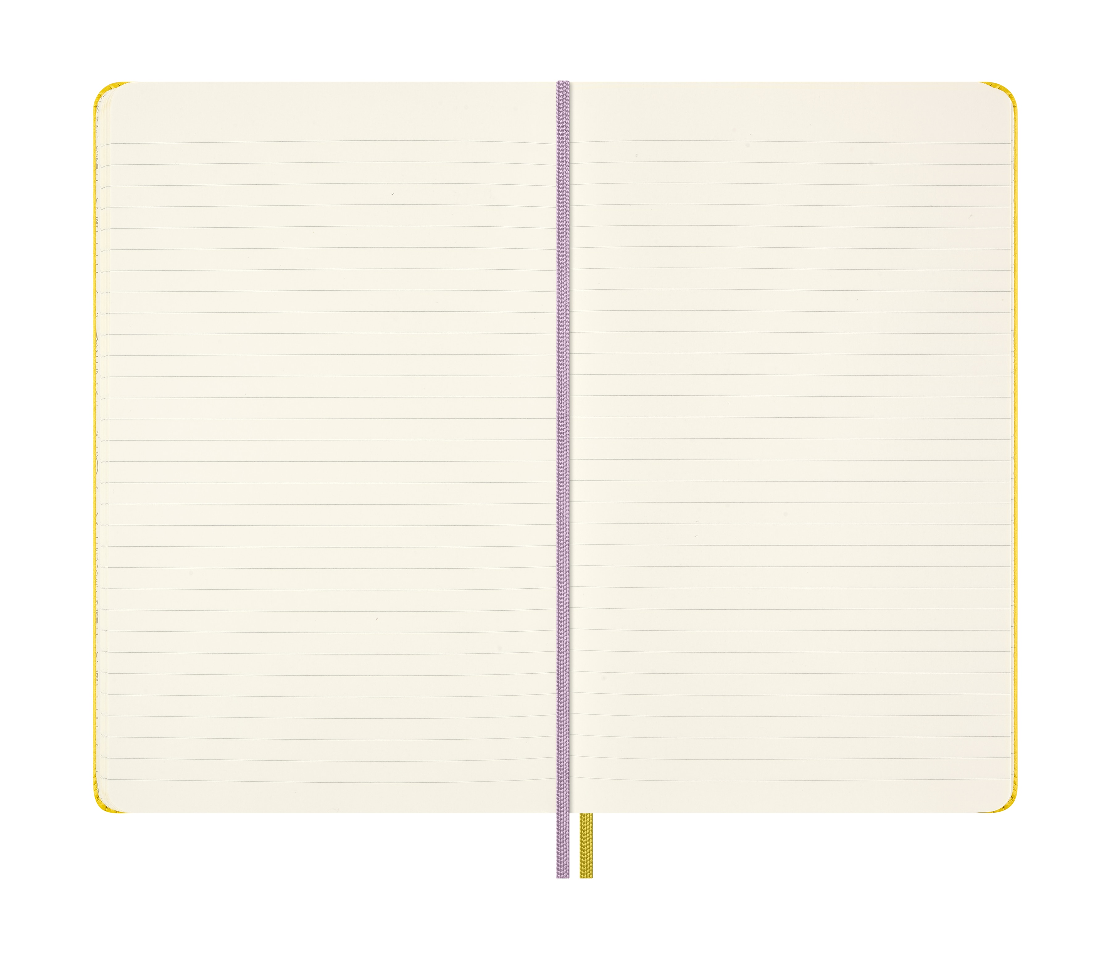 Cuaderno large hojas rayadas tapa dura edición limitada Peanuts Moleskine amarillo con ilustración Amarillo-4
