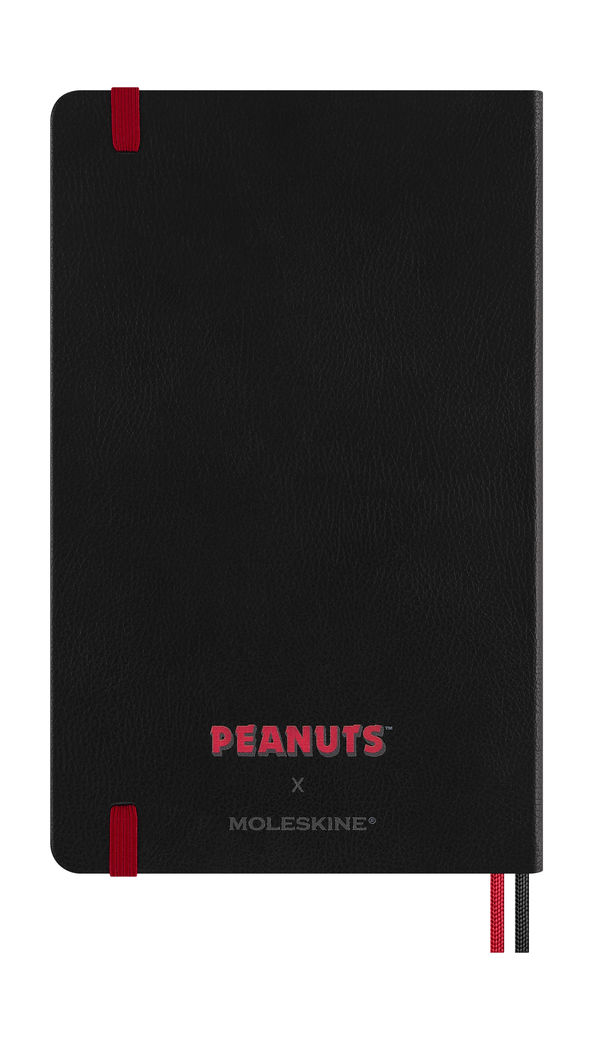 Cuaderno large hojas rayadas tapa dura edición limitada Peanuts Moleskine negro con ilustración Negro-7