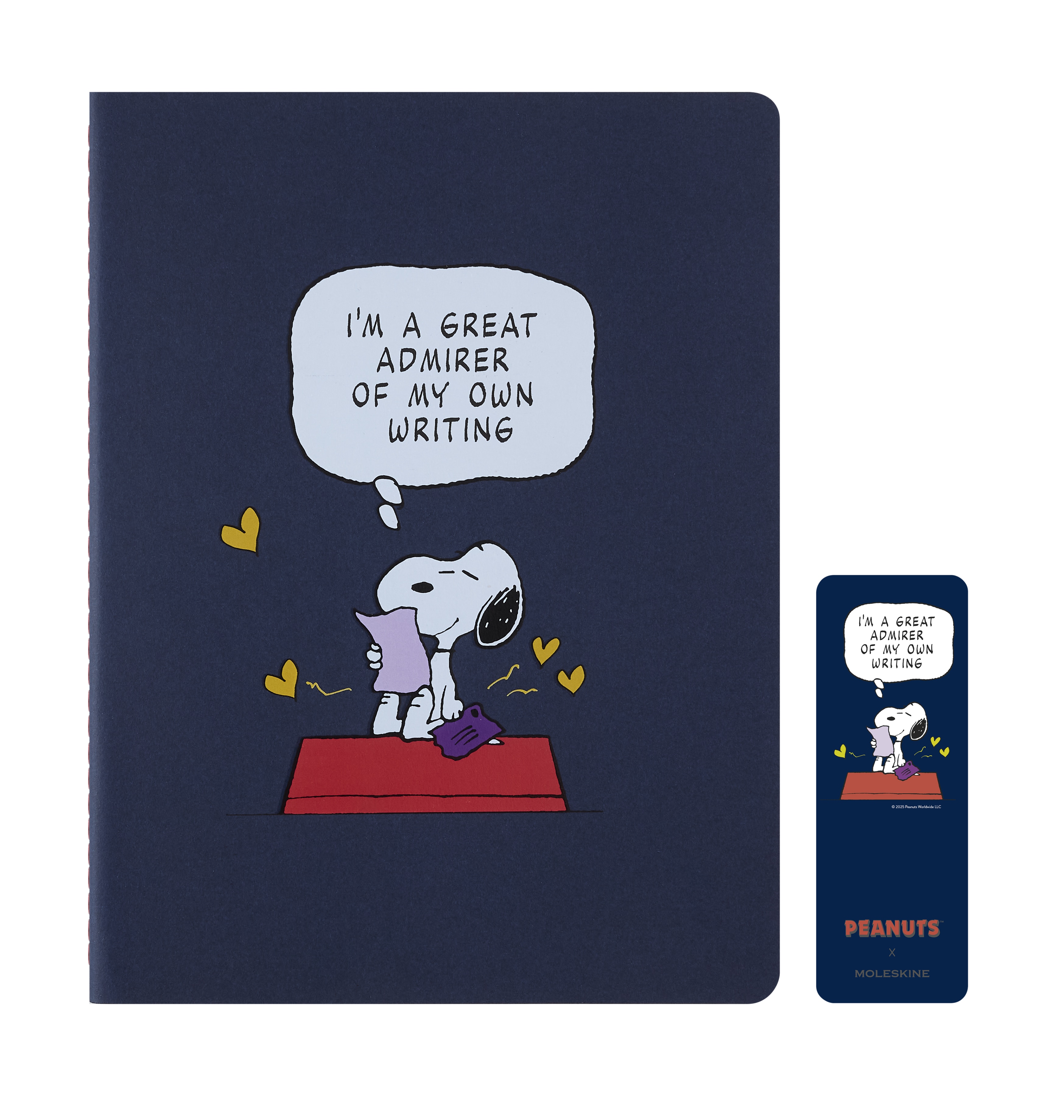 Caderno Pautado Moleskine XL Peanuts - 3 Unidades Multicolor-4