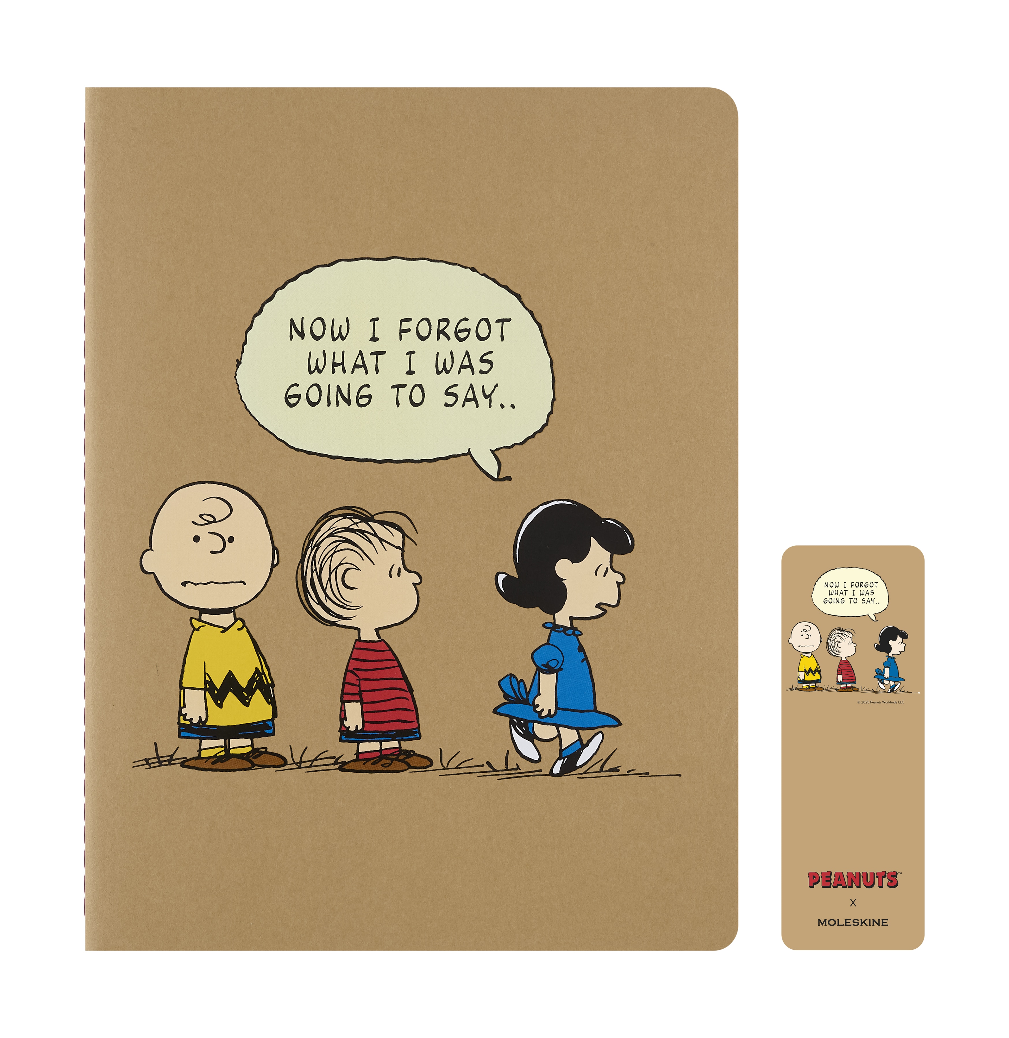 Caderno Pautado Moleskine XL Peanuts - 3 Unidades Multicolor-5