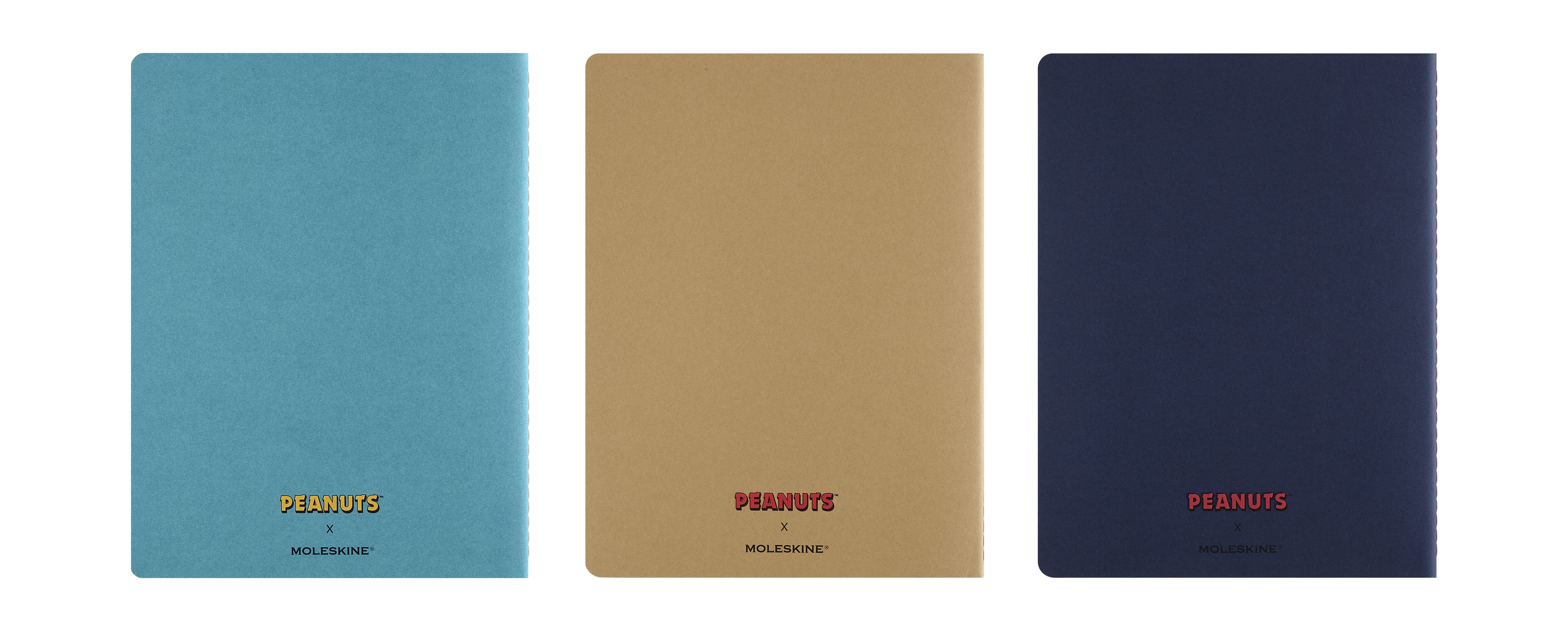 Caderno Pautado Moleskine XL Peanuts - 3 Unidades Multicolor-9