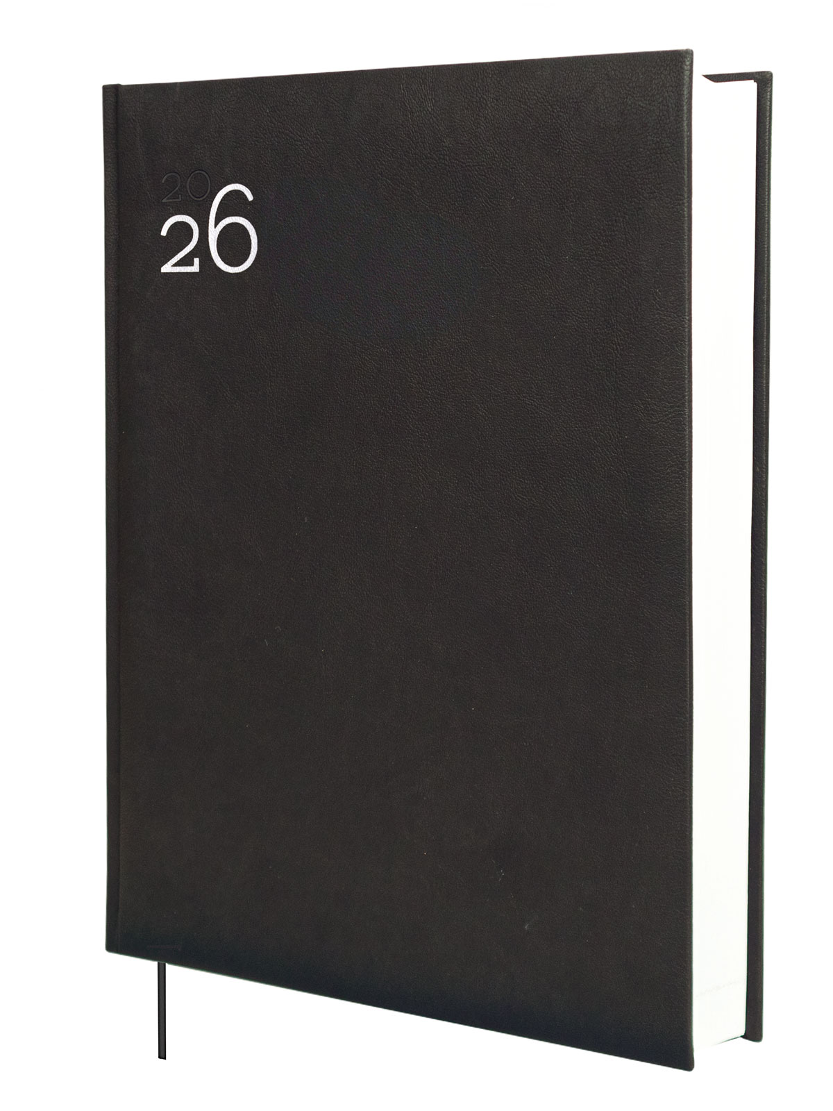 Agenda encuadernada año 2026 Dynamic Milano Y12-210x270 mm 2 Páginas Día Finocam negro internacional multilingüe 1