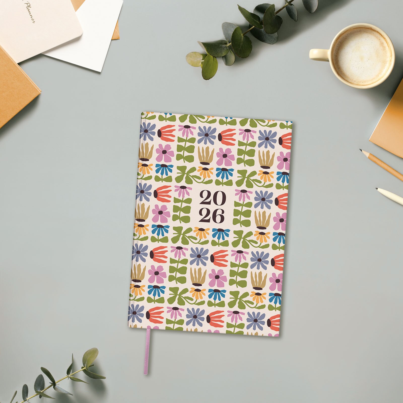Agenda Ano 2026 Dynamic Porto Design Y10-140x204 mm 1 Día Página Camila Finocam Multicolor Internacional Multilingüe 2