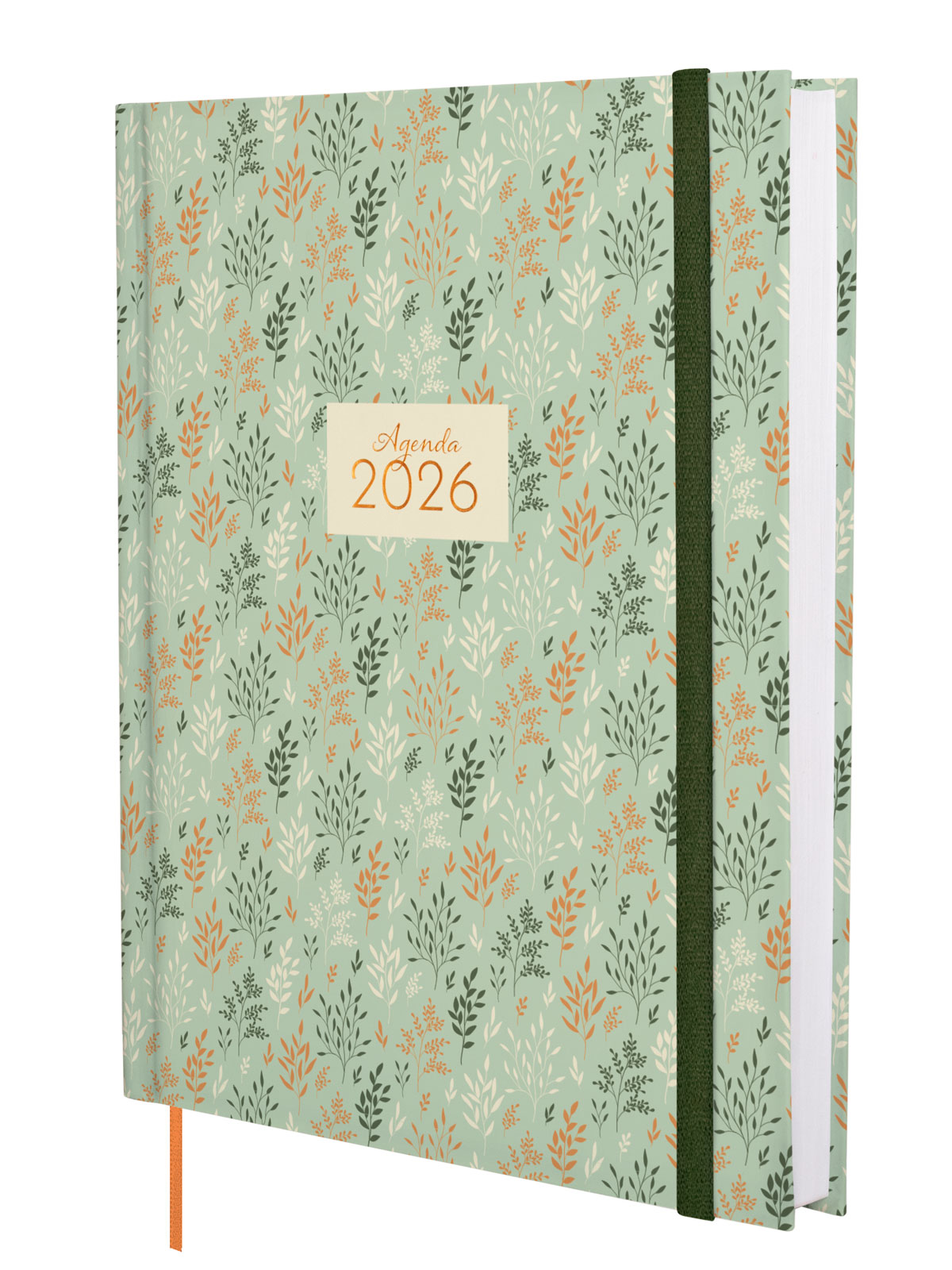 Agenda encuadernada año 2026 Dynamic Berlin Y12-210x270 mm 1 Día Página Trigo Finocam multicolor castellano multilingüe 1