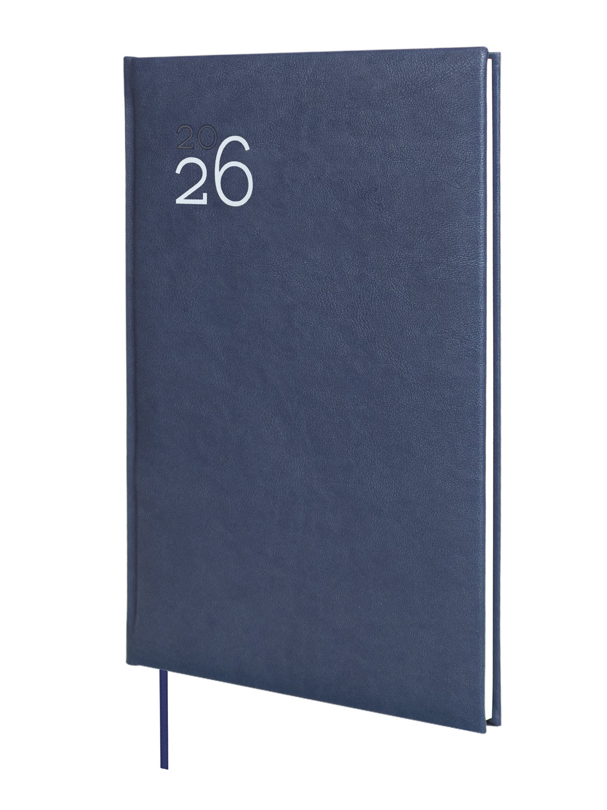 Agenda encuadernada año 2026 Dynamic Milano Y11-165x240 mm Semana Vista Vertical Finocam azul castellano multilingüe Azul-1