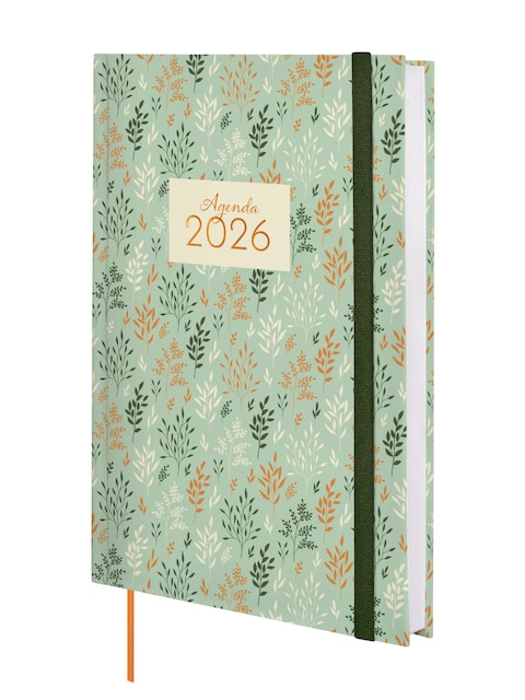 Imagen 0 de Agenda encuadernada año 2026 Dynamic Berlin Y10-140x204 mm 1 Día Página Trigo Finocam multicolor catalán multilingüe