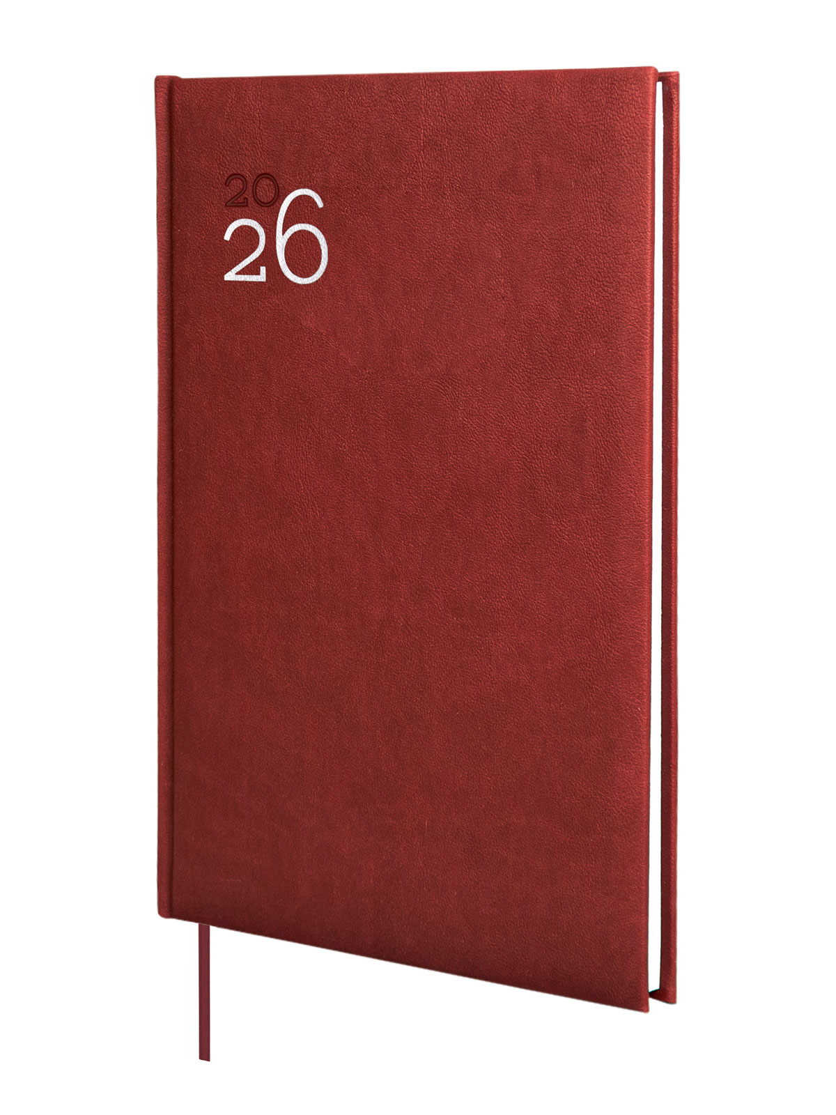 Imagen 0 de Agenda encuadernada año 2026 Dynamic Milano Y11-165x240 mm Semana Vista Vertical Finocam burdeos catalán multilingüe