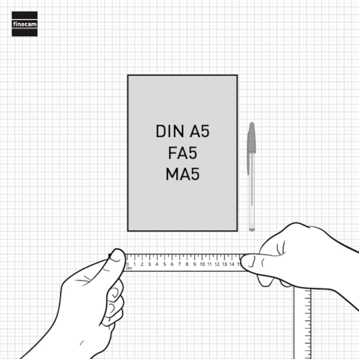 Agenda encuadernada año 2026 Flexi Lisa FA5-148x210 mm 1 Día Página Finocam rojo catalán multilingüe 6