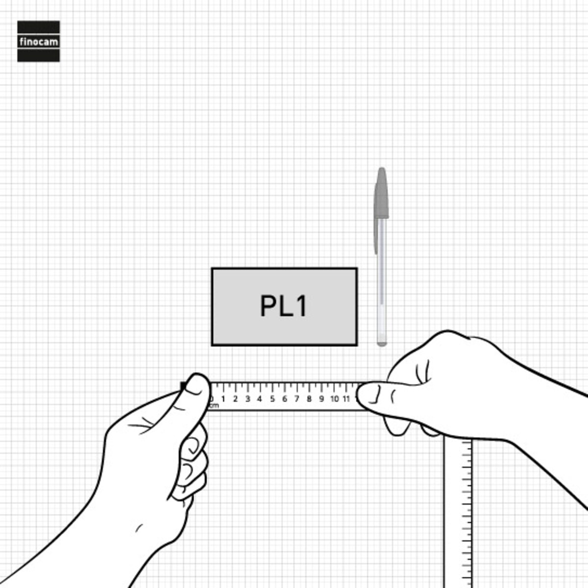 Agenda año 2026 Plana Coctel PL1-118x64 mm Semana Vista Vertical Finocam azul catalán Azul-4