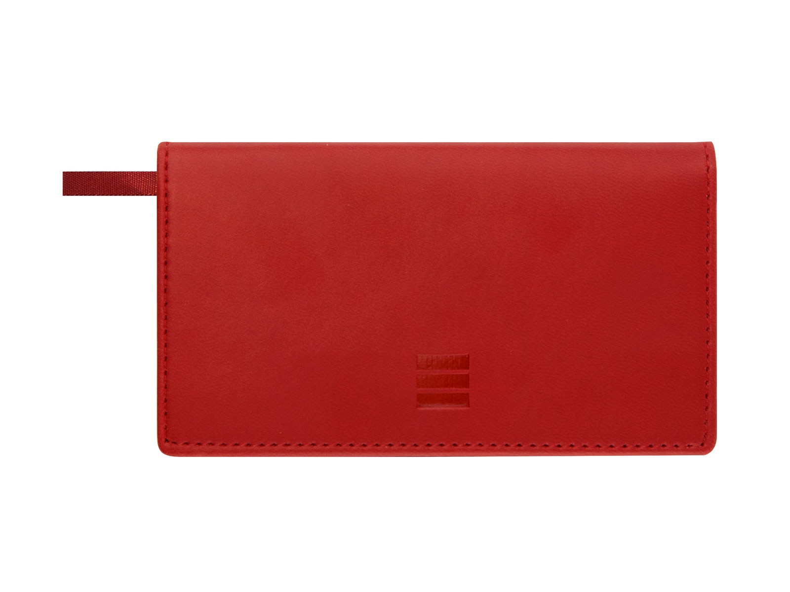 Agenda año 2026 Plana Ibis PL1-118x64 mm Semana Vista Vertical Finocam rojo catalán Rojo-1