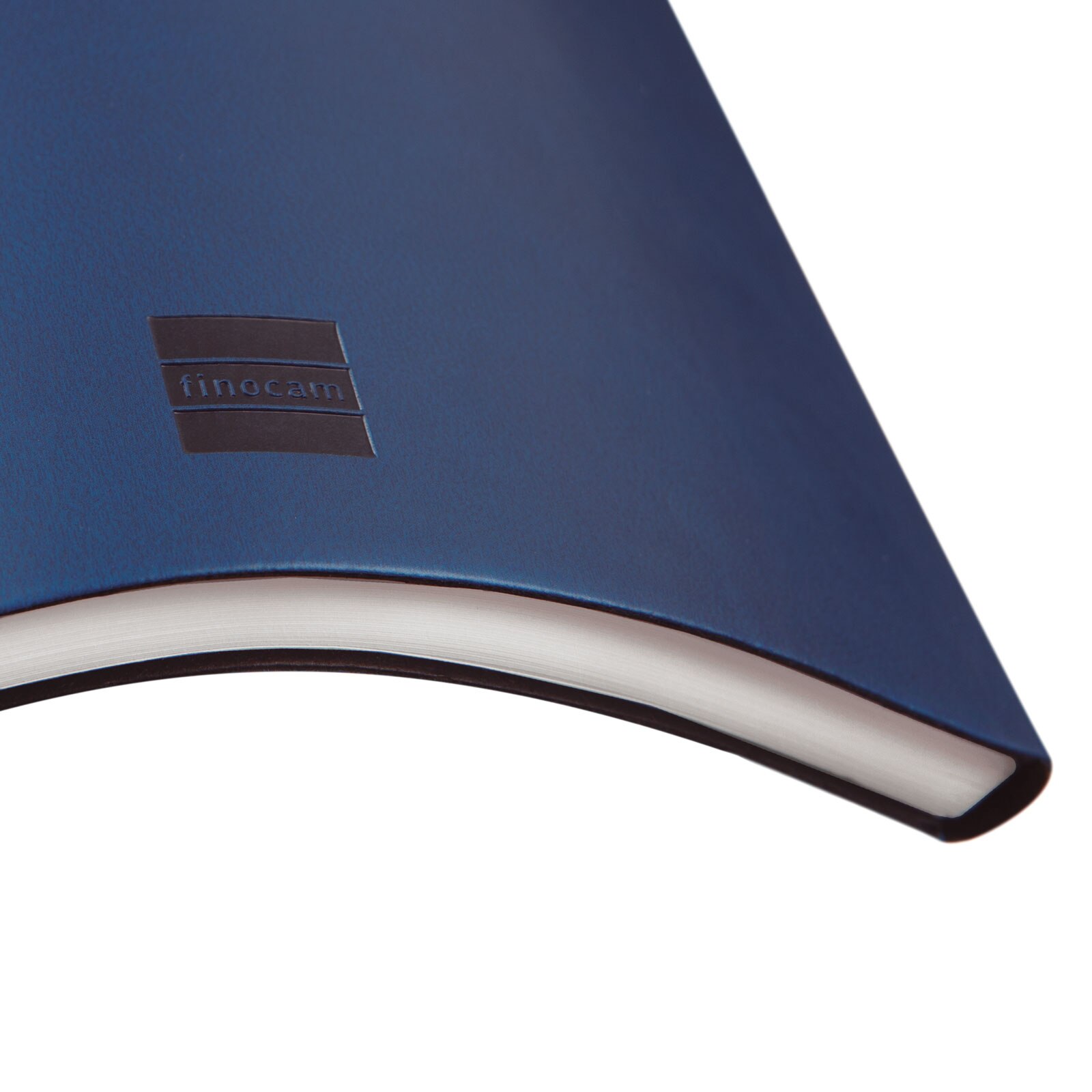 Agenda encuadernada año 2026 Dynamic Mara Y10-140x204 mm Semana Vista Horizontal Finocam azul castellano multilingüe Azul-5
