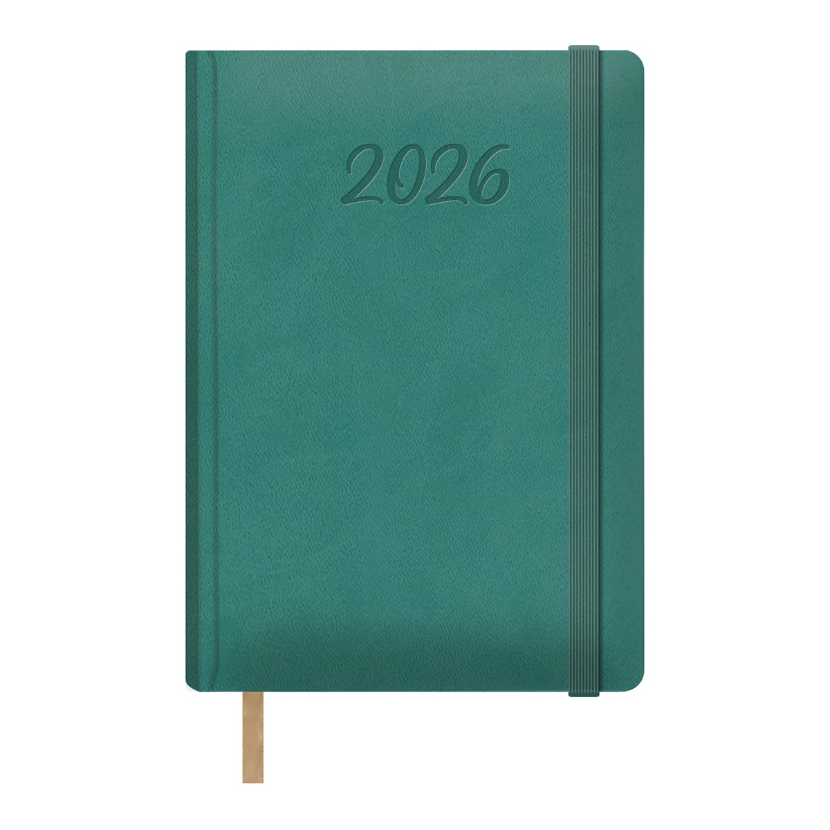 Agenda día página 15 x 21 cm. Samba Dohe verde castellano Verde-1
