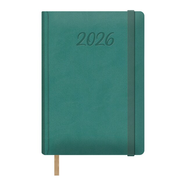 Imagen 0 de Agenda día página 15 x 21 cm. Samba Dohe verde castellano