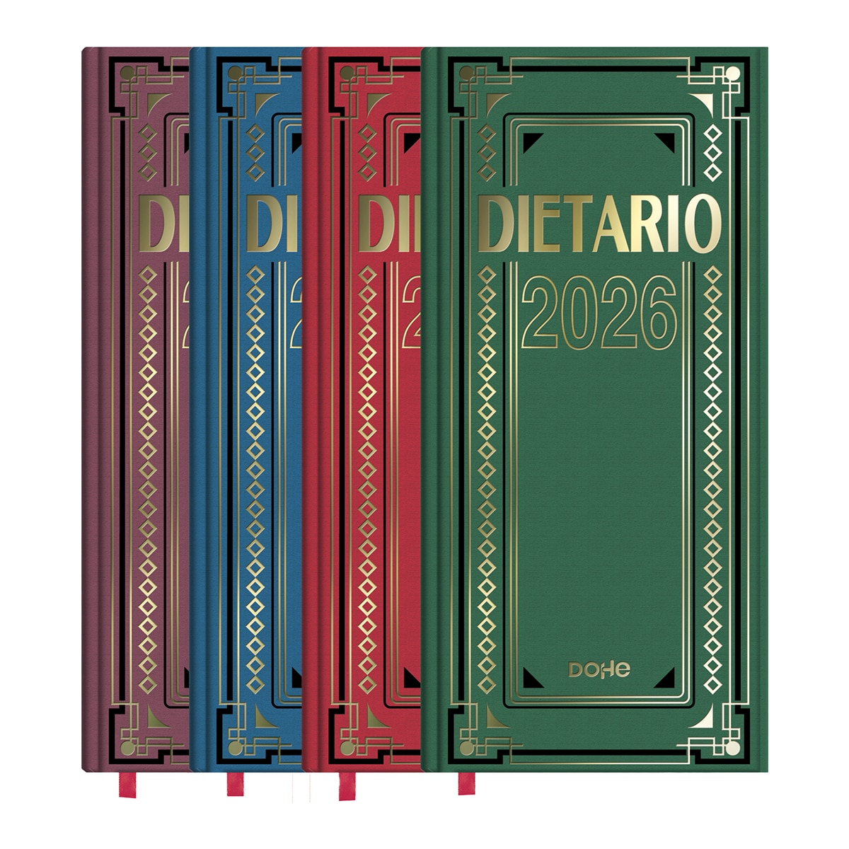 Dietario día página dos tercios Dohe multicolor castellano Multicolor-1