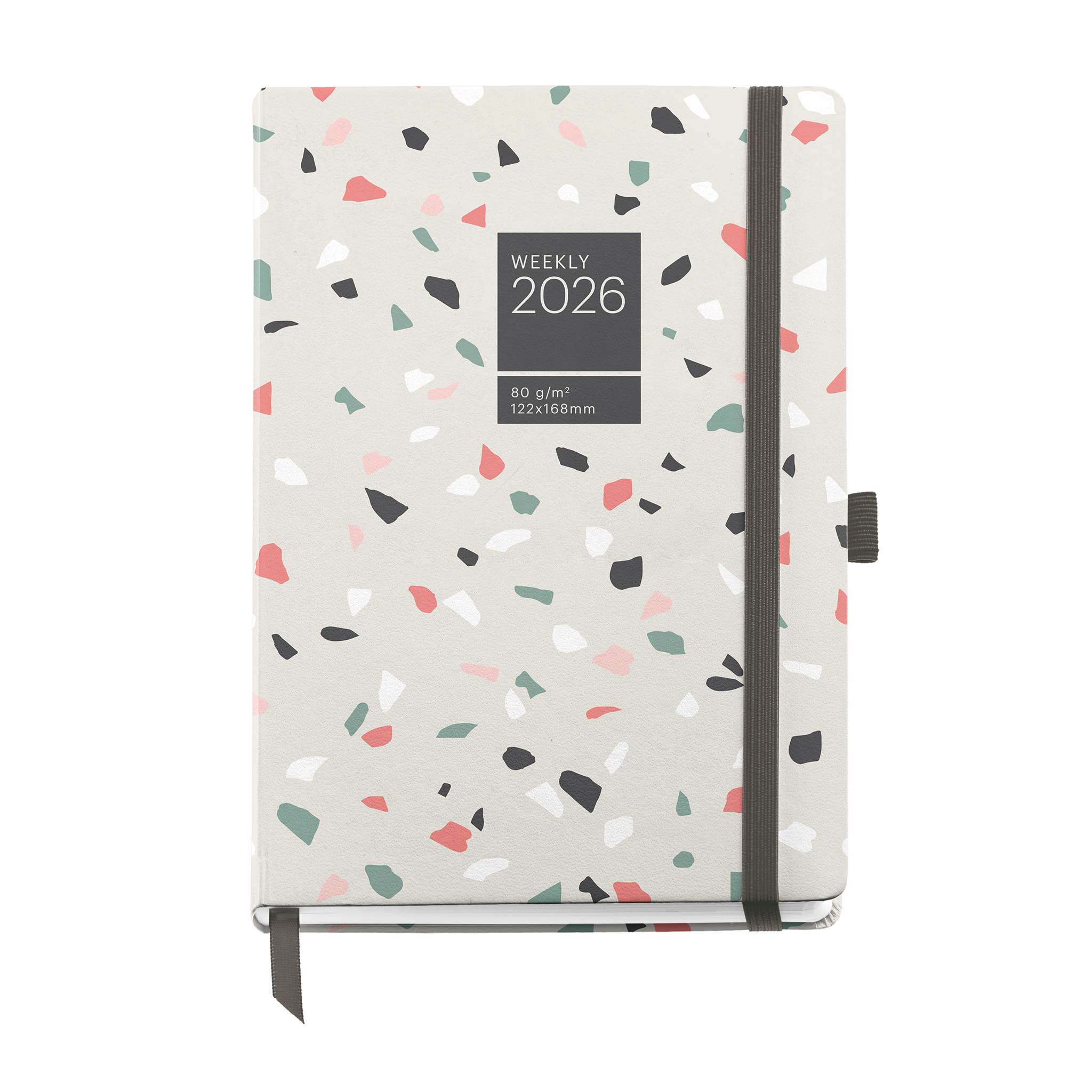 Imagem 0 de Agenda Journal 2026 Vista Semanal Terrazo Miquelrius