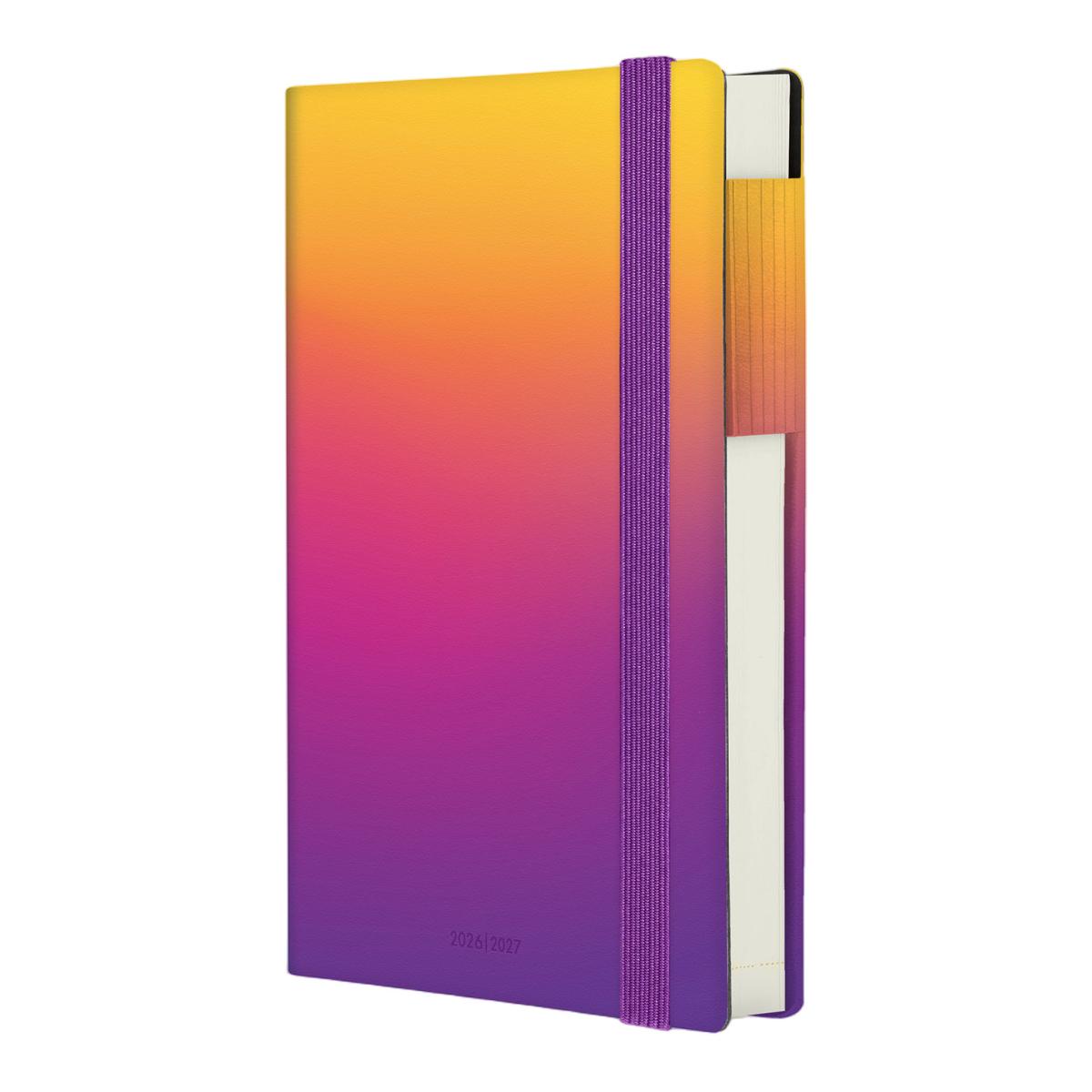 Agenda 1 Dia por Página 16 Meses 26/27 Legami Sunset Vibes Multilingüe Multicolor-4