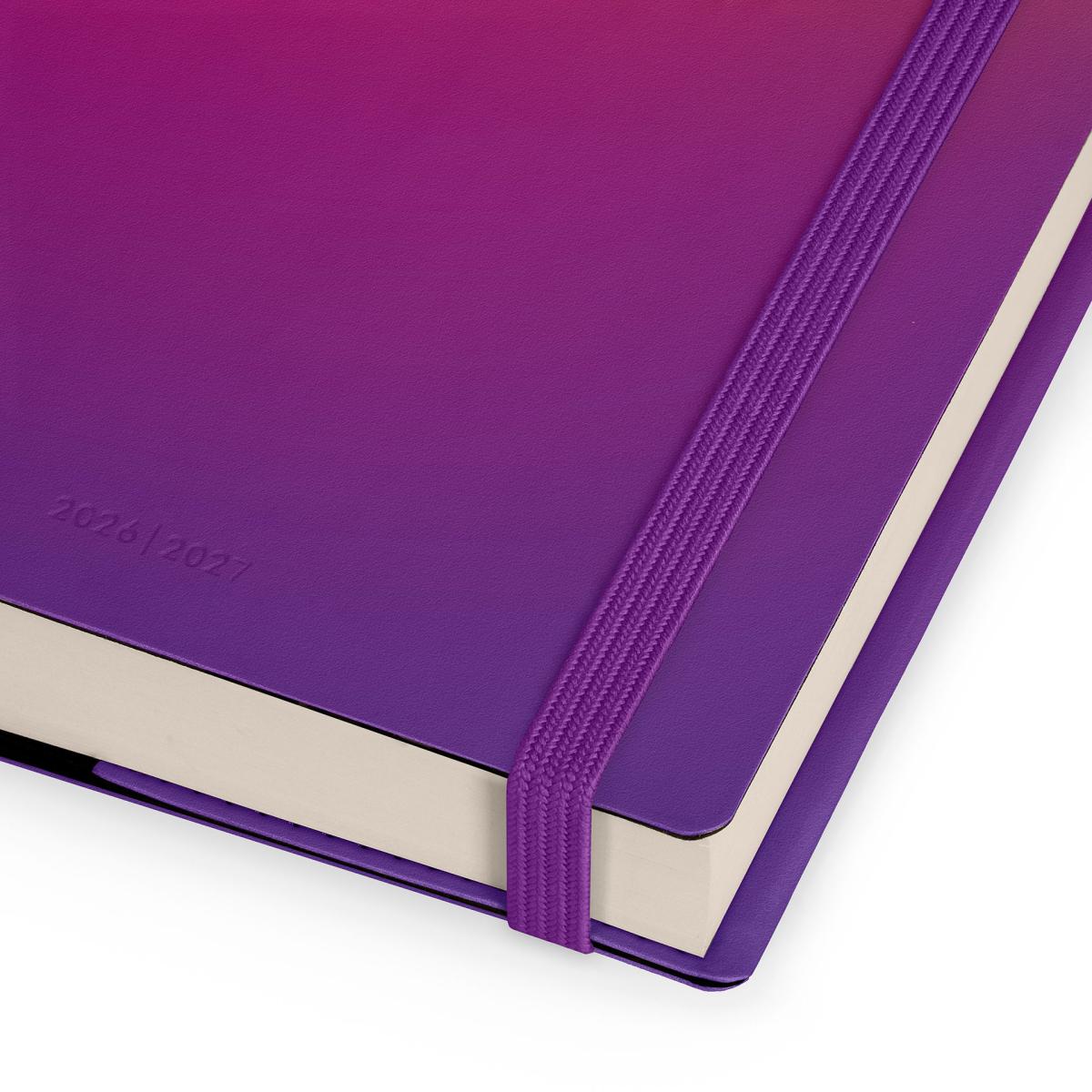Agenda 1 Dia por Página 16 Meses 26/27 Legami Sunset Vibes Multilingüe Multicolor-8