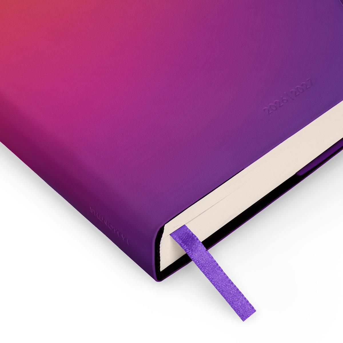 Agenda 1 Dia por Página 16 Meses 26/27 Legami Sunset Vibes Multilingüe Multicolor-9