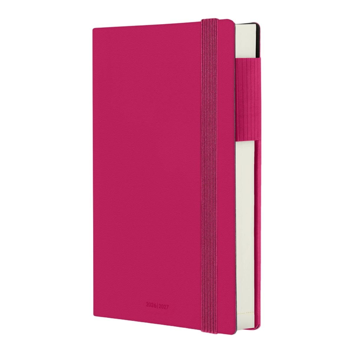 Agenda 1 Dia por Página 16 Meses 26/27 Legami Rasperry Jam Multilingüe Rosa-4