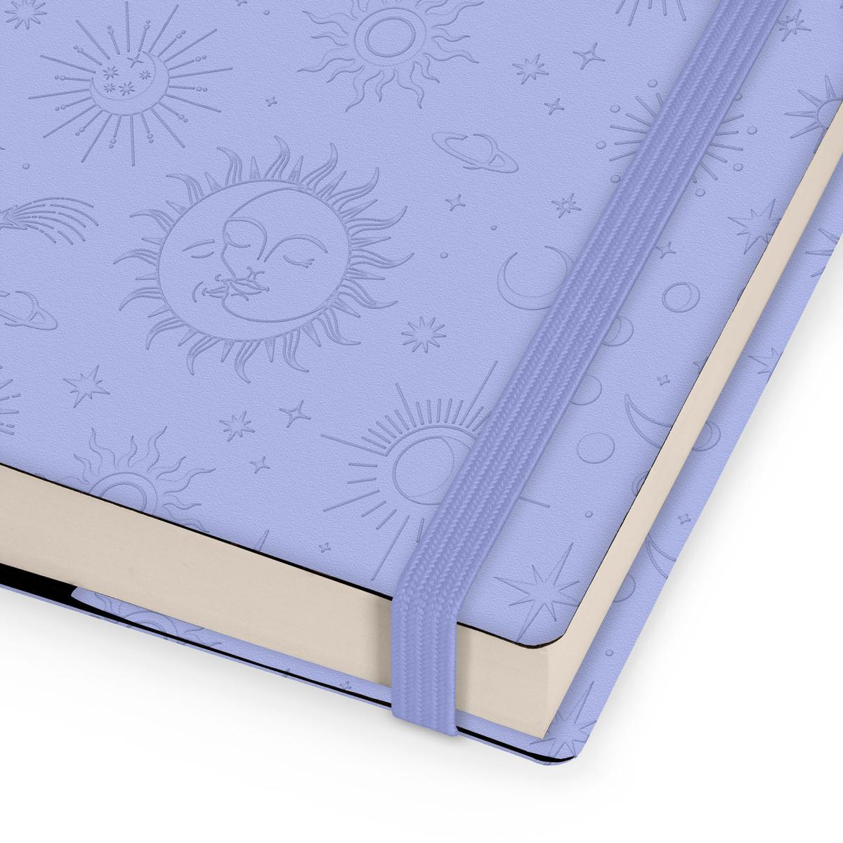 Agenda 1 Dia por Página 16 Meses 26/27 Legami Cosmic Lilac Multilingüe Verde-8