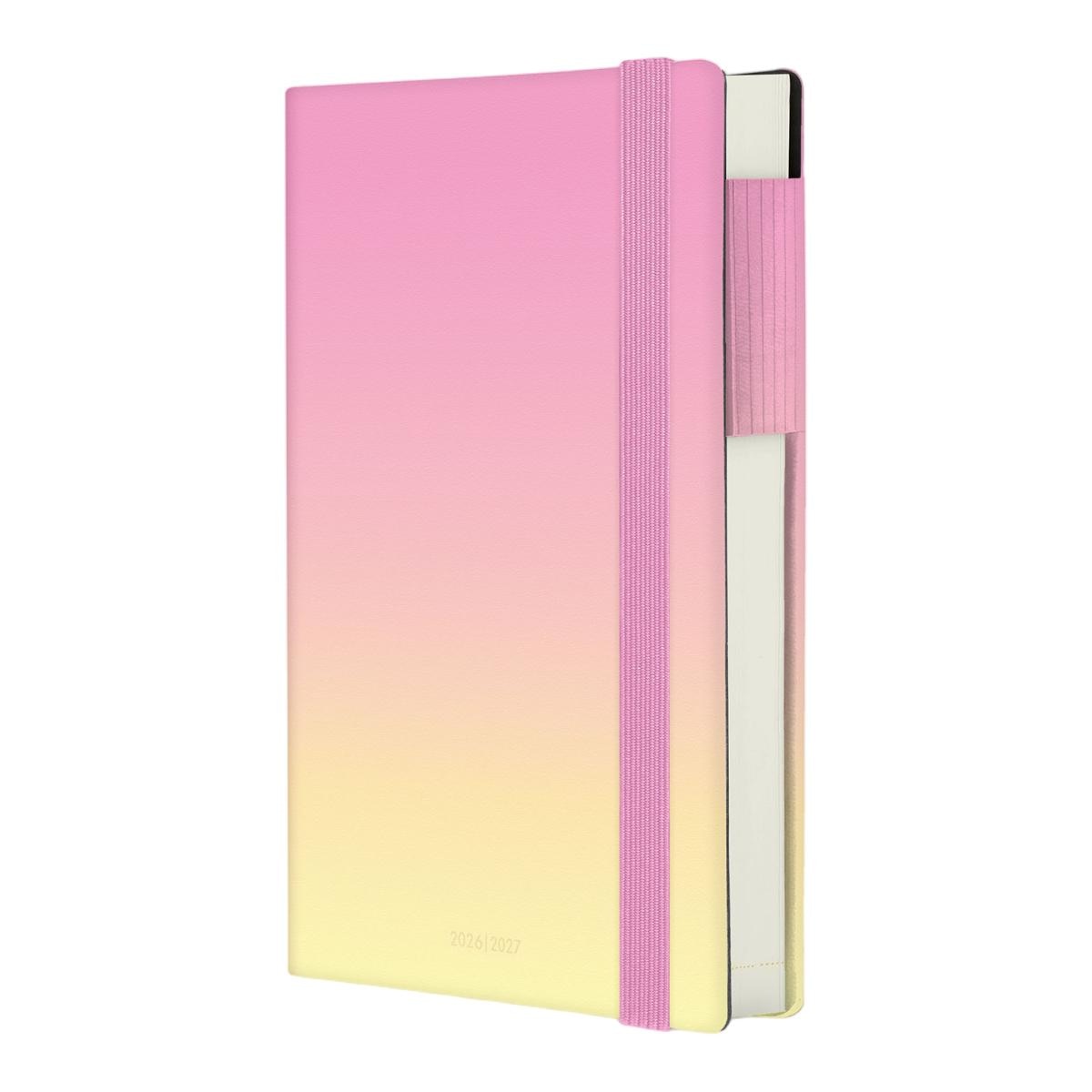 Agenda 1 Dia por Página 16 Meses 26/27 Legami Sunset Lover Multilingüe Verde-4