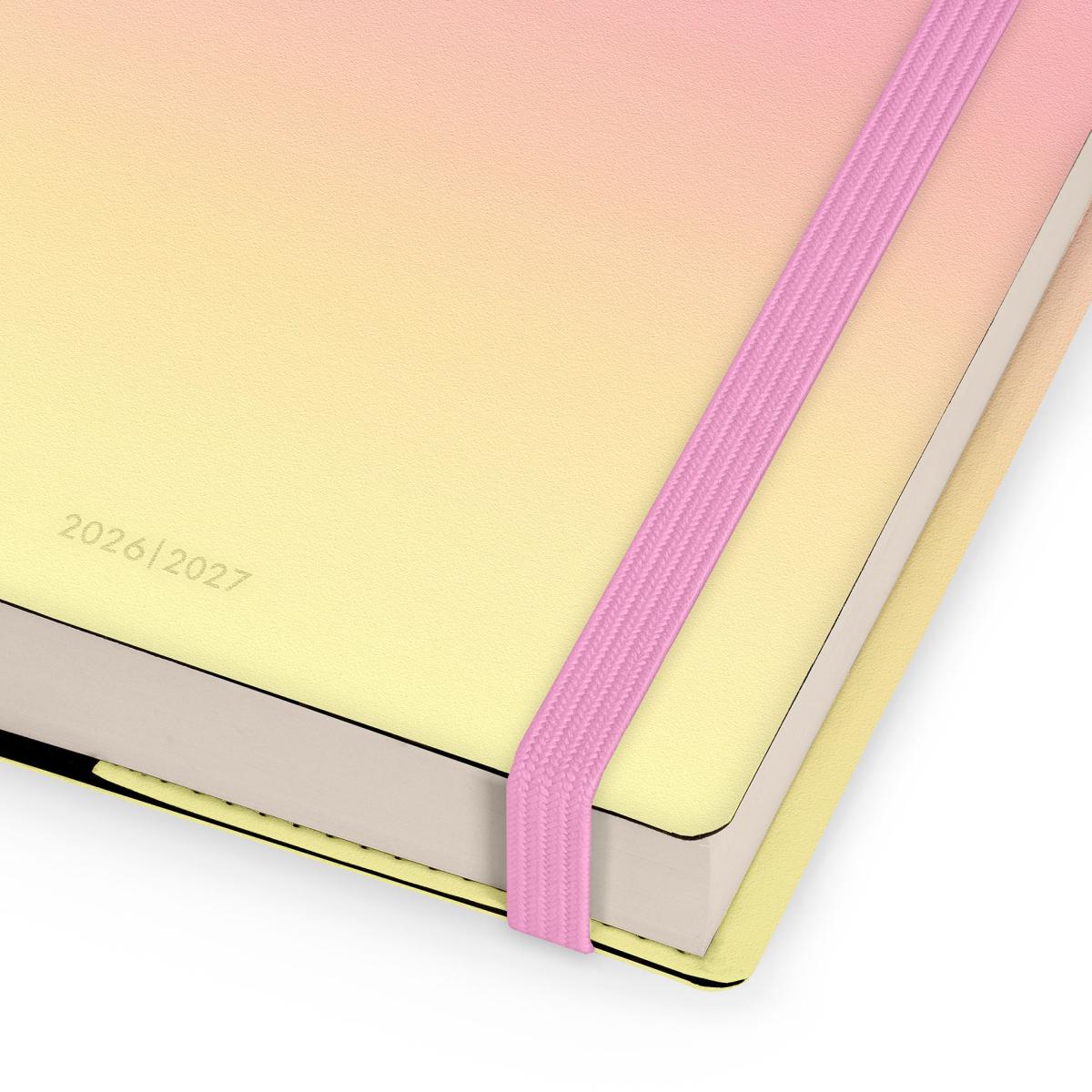 Agenda 1 Dia por Página 16 Meses 26/27 Legami Sunset Lover Multilingüe Verde-8