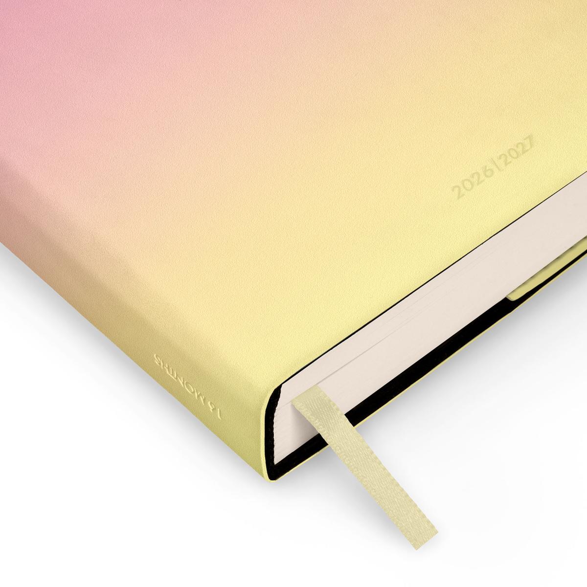 Agenda 1 Dia por Página 16 Meses 26/27 Legami Sunset Lover Multilingüe Verde-9