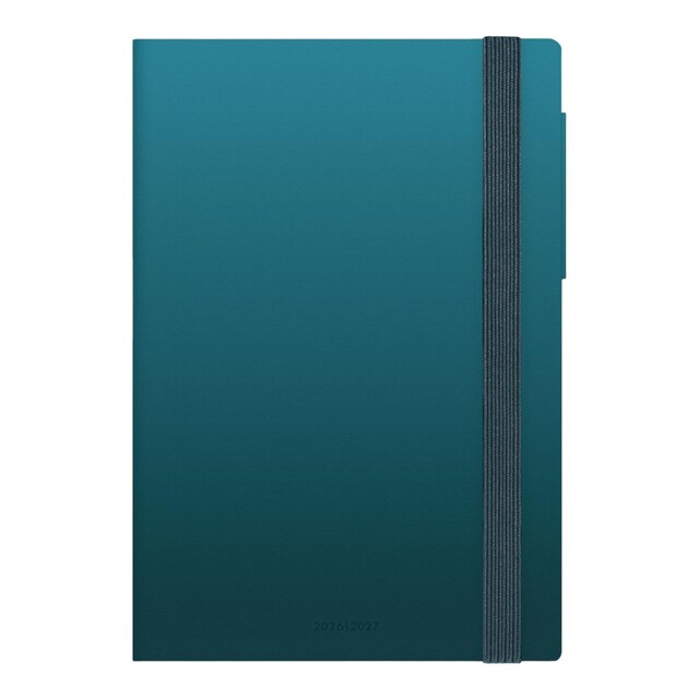 Agenda 1 día página 16 meses 26/27 Legami Deep Teal multilingüe