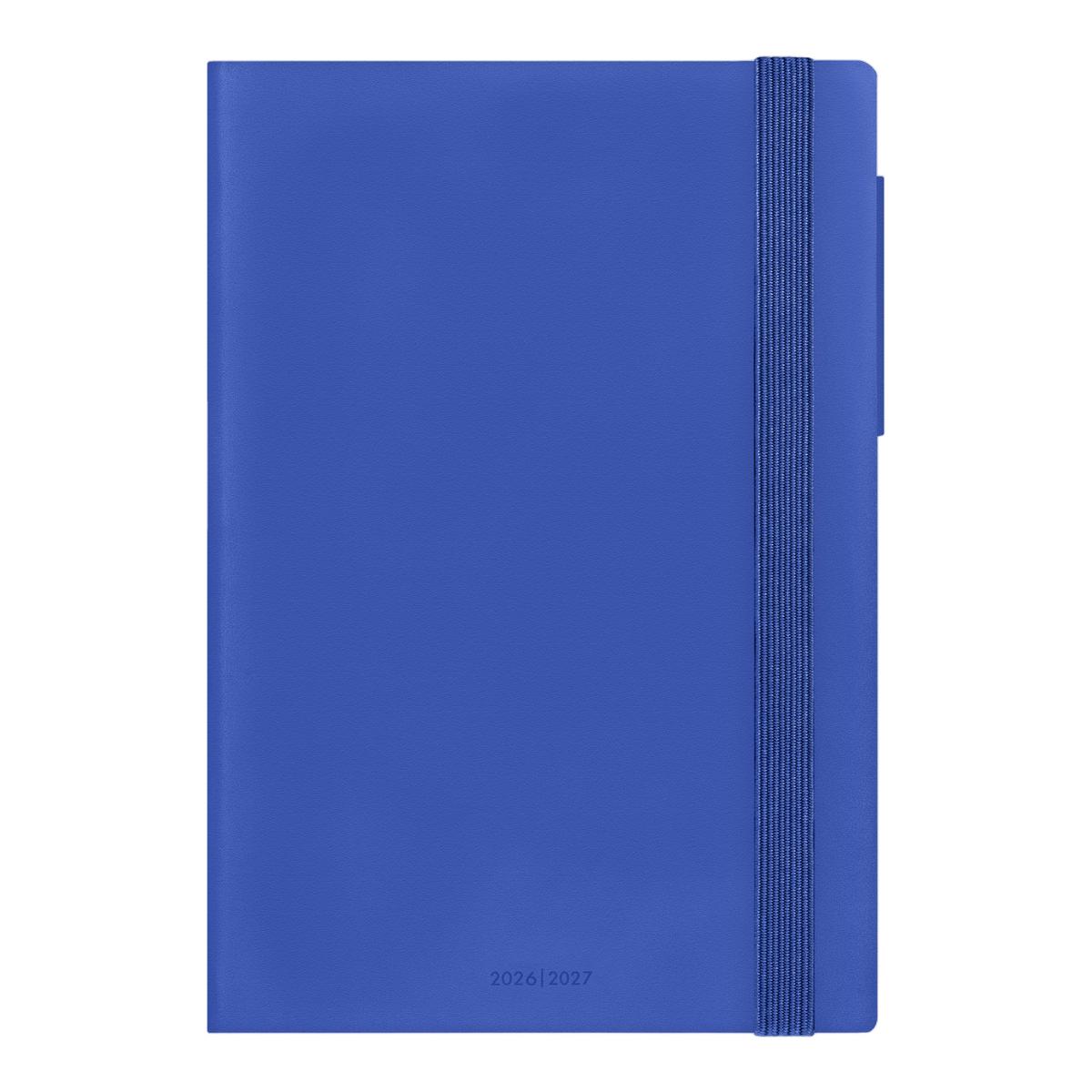 Imagem 0 de Agenda 1 Dia por Página 16 Meses 26/27 Legami Eclectic Blue Multilingüe