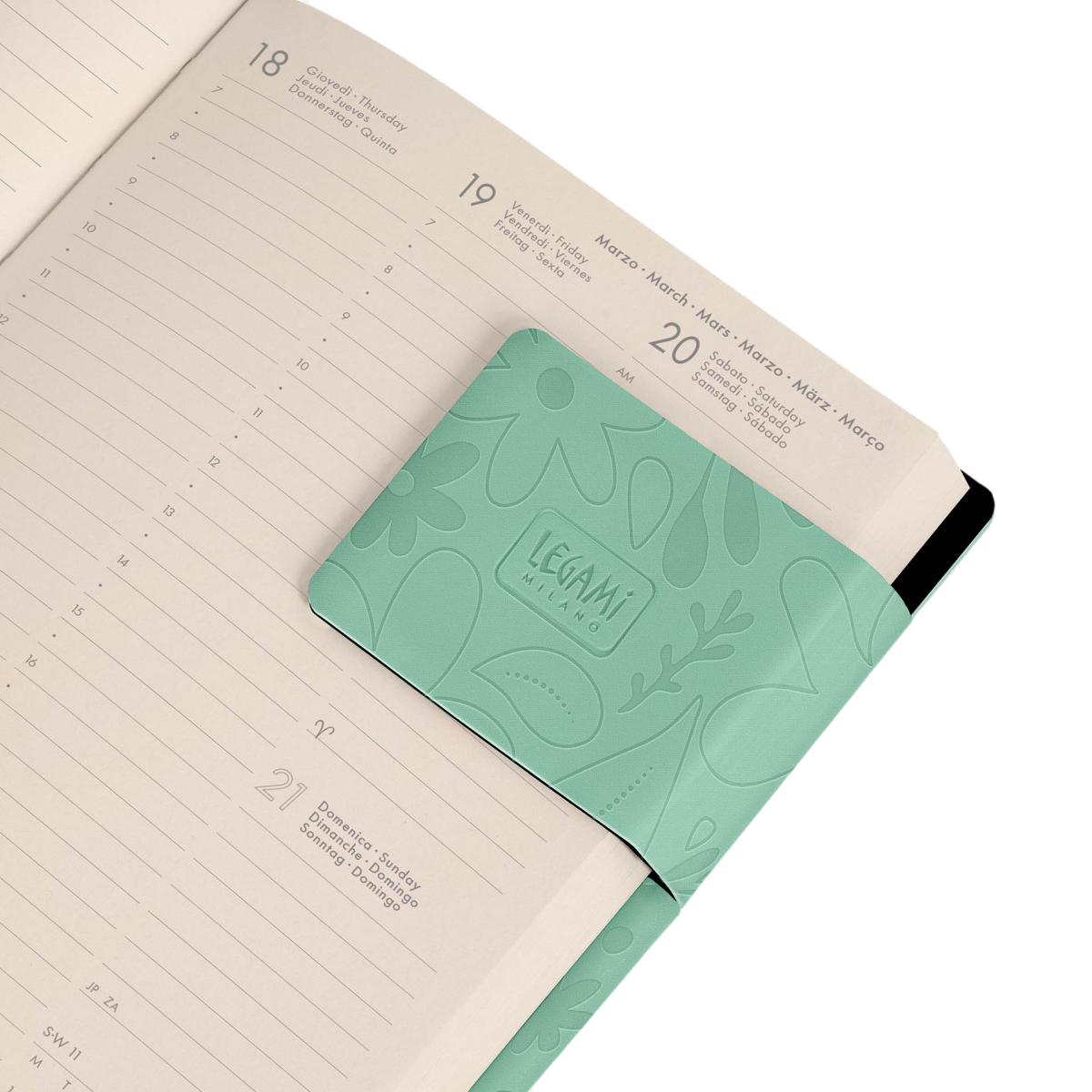 Agenda Semanal Vista 16 Meses 26/27 Medium Legami Botanic Garden 6