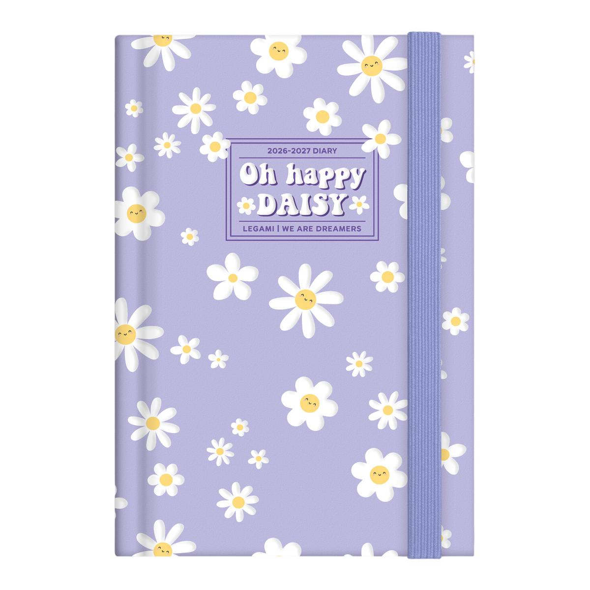 Imagem 0 de Agenda 1 Dia por Página 16 Meses 26/27 Legami Daisy Multilingüe