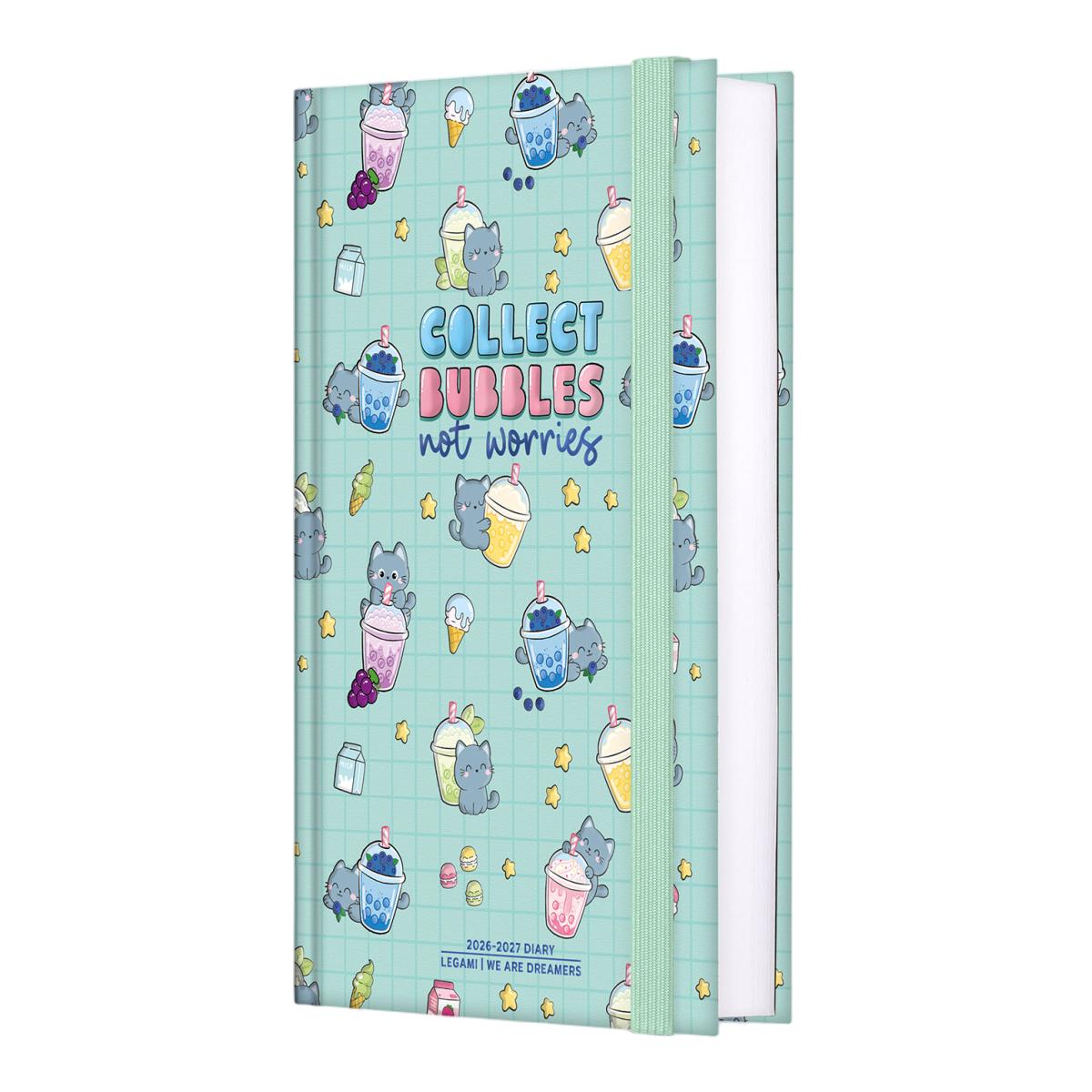 Agenda 1 Dia por Página 16 Meses 26/27 Legami Bubble Tea Multilingüe 4