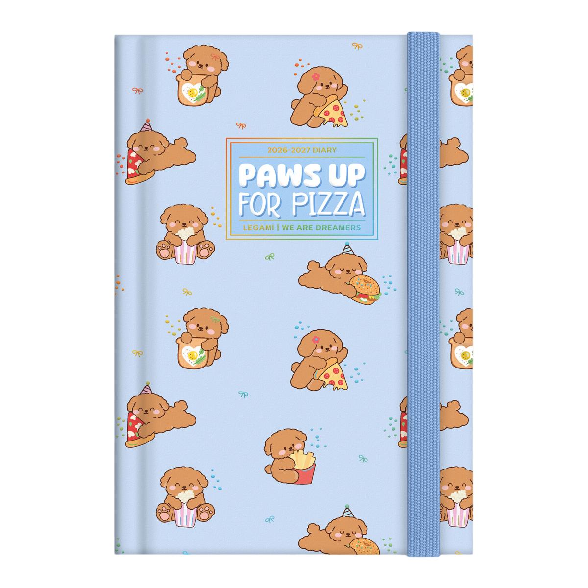 Imagem 0 de Agenda 1 Dia por Página 16 Meses 26/27 Legami Poodle Multilingüe