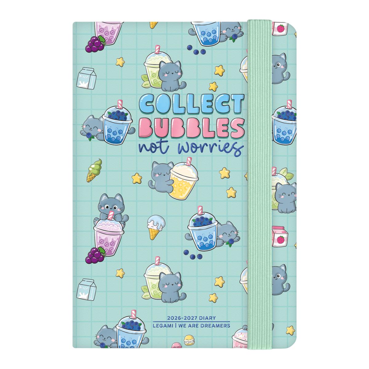 Imagem 0 de Agenda Semanal Vista 16 Meses 26/27 Legami Bubble Tea Multilingüe