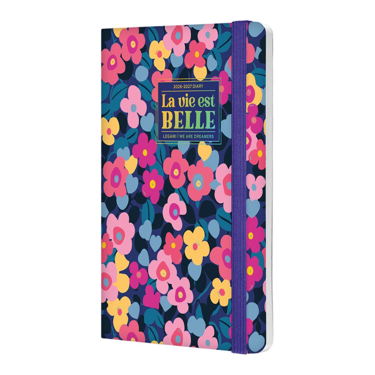 Agenda Semanal Vista 16 Meses 26/27 Legami Flowers Multilingüe 4