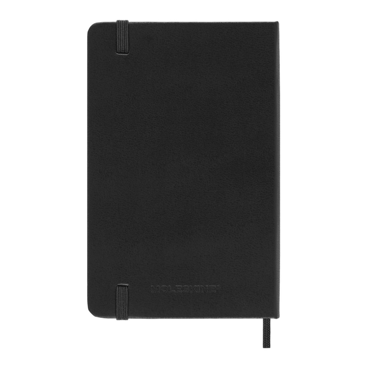Agenda 2026-2027 18 Meses Semanal de Bolso Preta de Capa Dura Preto-7