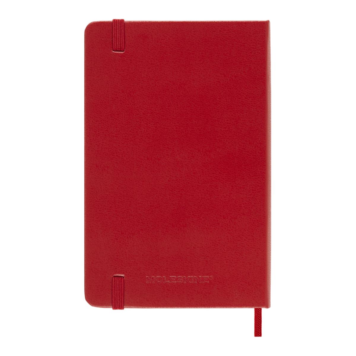 Agenda 2026-2027 18 Meses Semanal de Bolso Vermelho de Capa Dura Vermelho-7