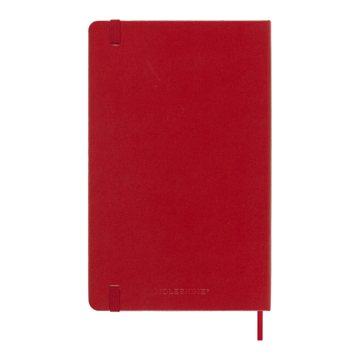 Agenda Semanal 18 Meses 2026-2027 A5 Vermelha Vermelho-7