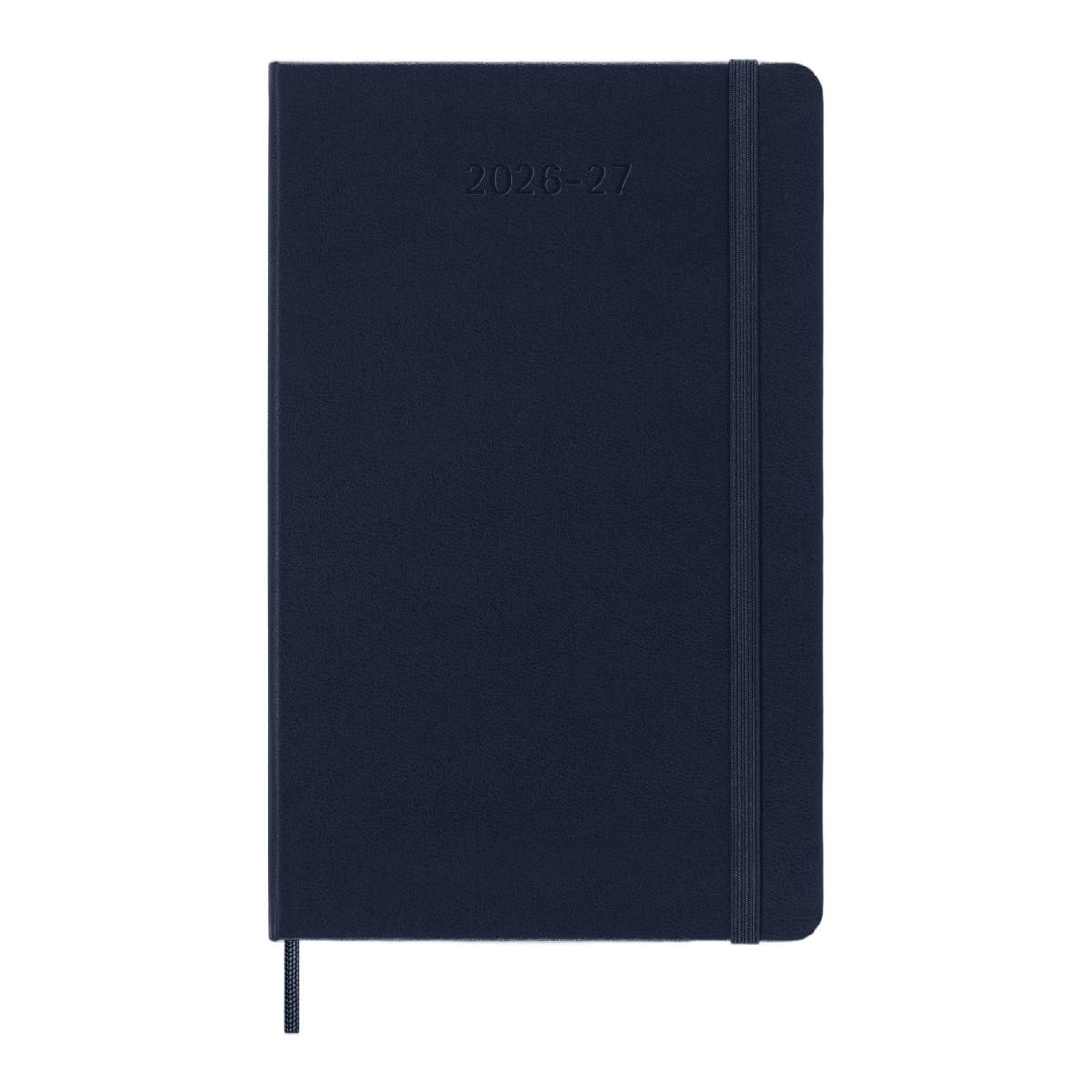 Agenda Semanal 18 Meses 2026-2027 A5 Azul Azul-2