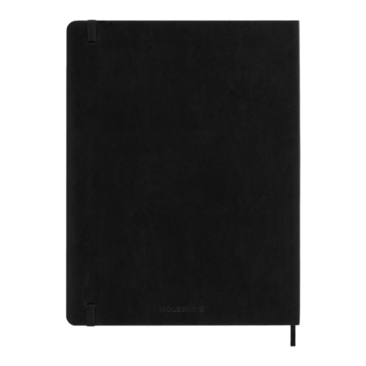 Agenda Semanal 18 Meses 2026-2027  XL Soft Preto Preto-6
