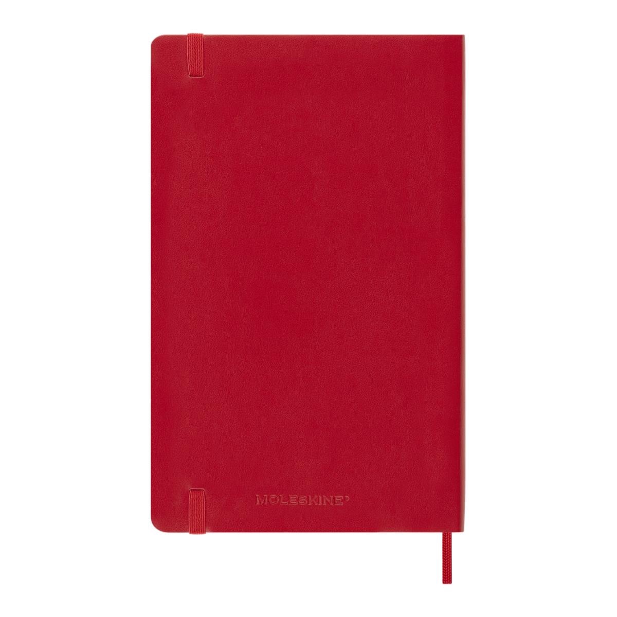 Agenda Semanal 18 Meses 2026-2027 A5 Soft Vermelha Vermelho-7