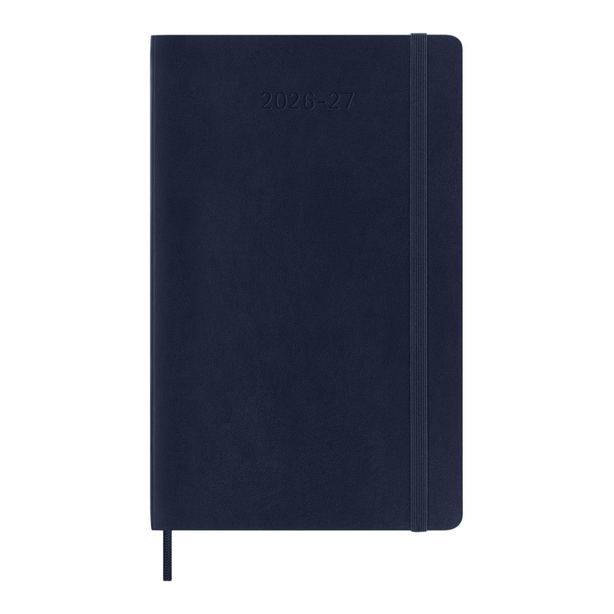 Agenda Semanal 18 Meses 2026-2027  A5 Soft Azul Azul-2