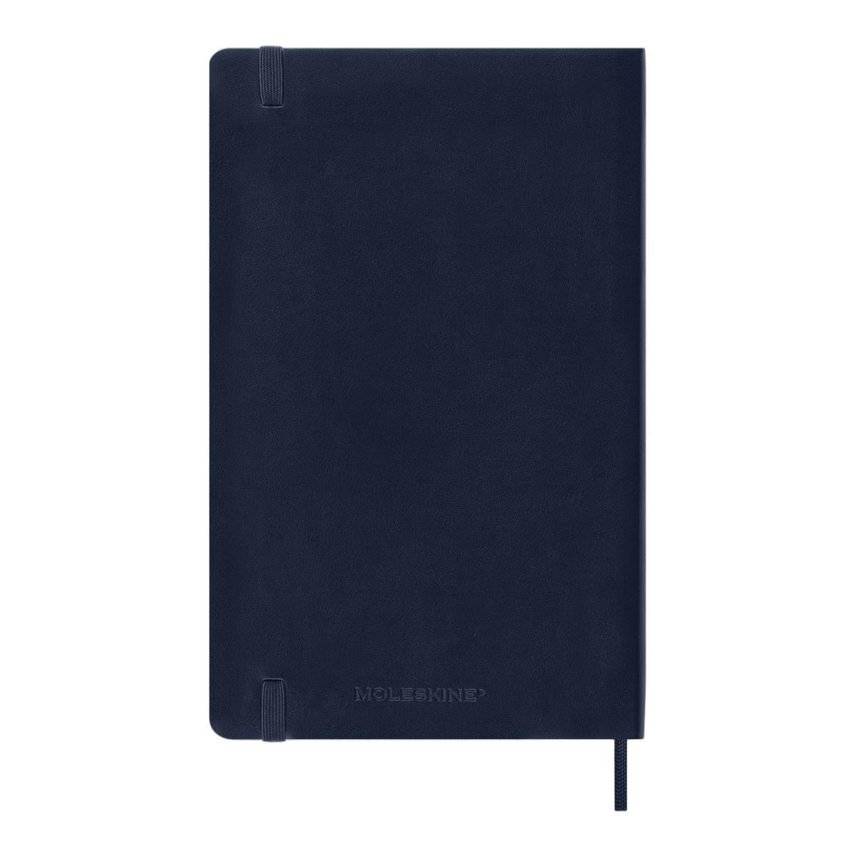 Agenda Semanal 18 Meses 2026-2027  A5 Soft Azul Azul-7