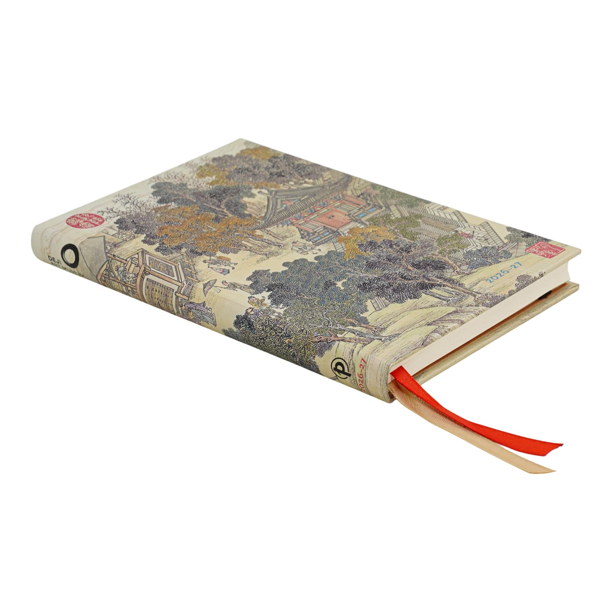 Agenda de 13 Meses (Sept26-Sept27) La edad dorada de la prosperidad Midi (125x180mm) Apaisada de 176 páginas Paperblanks multicolor Multicolor-2