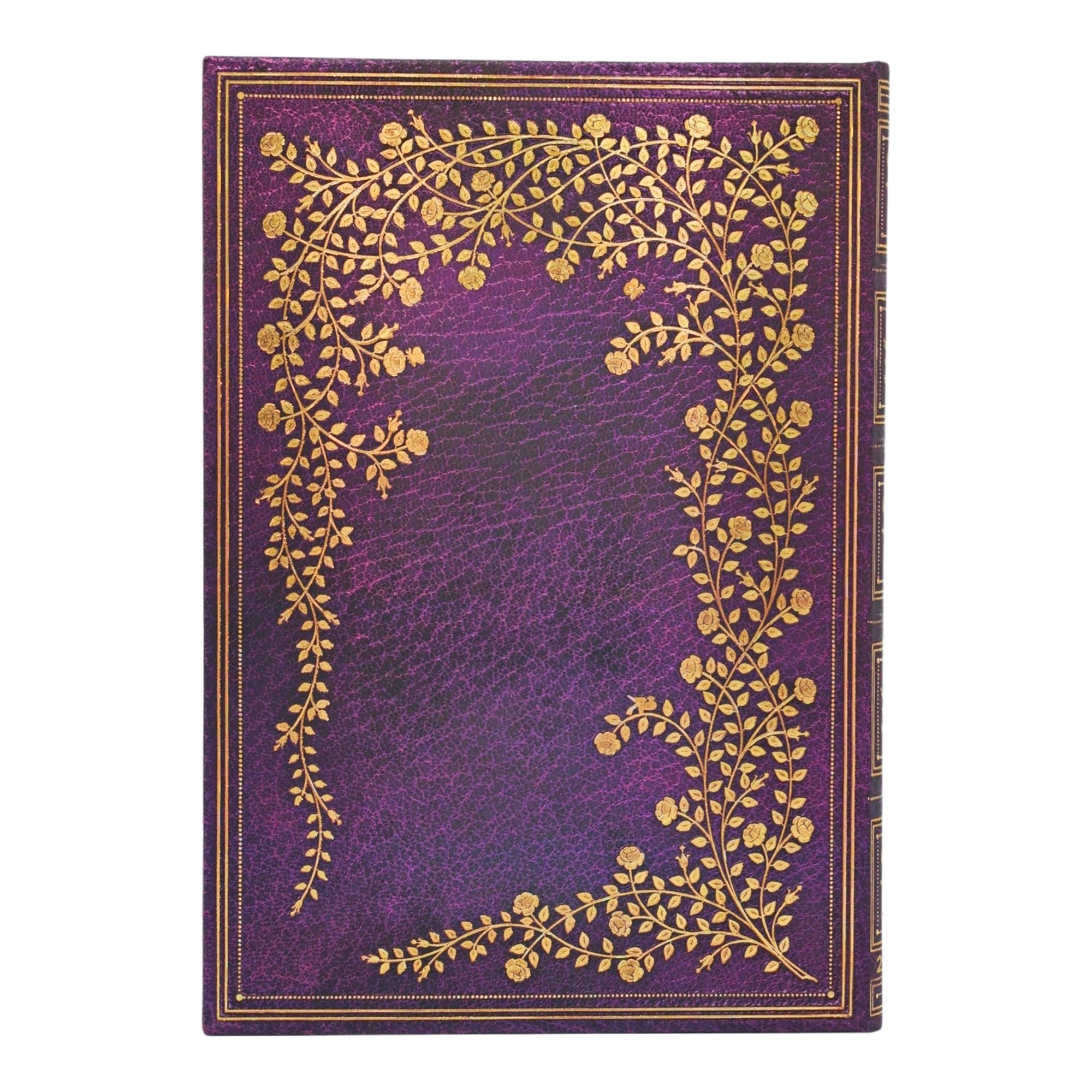 Agenda de 12 Meses (Ene 27 - Dic 27) Rosa neoyorquina Midi (125x180mm) Apaisada de 176 páginas Paperblanks morado Morado-3