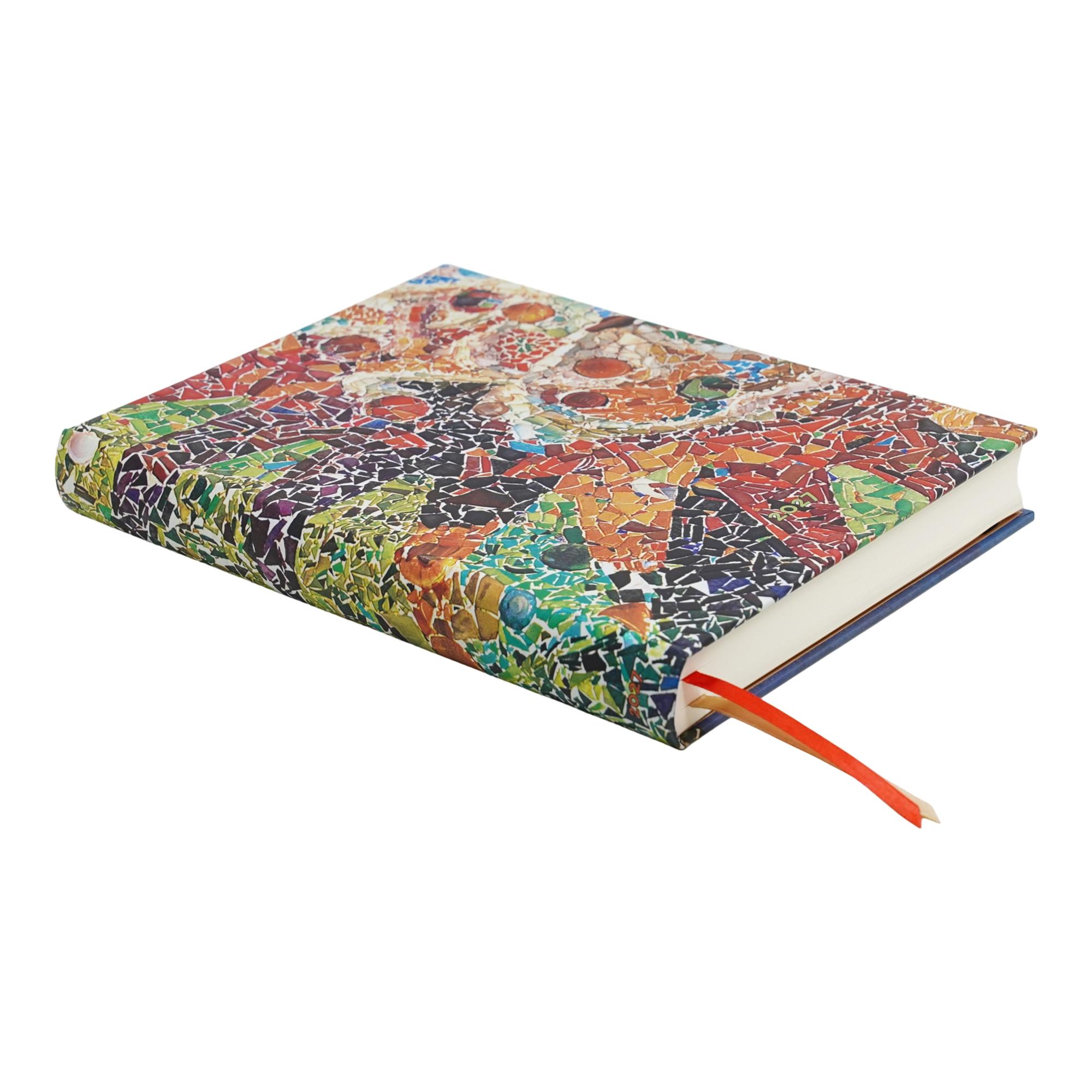 Agenda de 12 Meses (Ene 27 - Dic 27) Sol de Gaudí Ultra (175x230mm) D/P de 432 páginas Paperblanks naranja Naranja-2