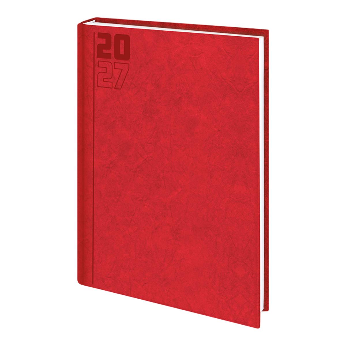 Imagen 2 de Agenda 2027 semana 17x24 cm Capalbio Deusto rojo multilingüe Rojo