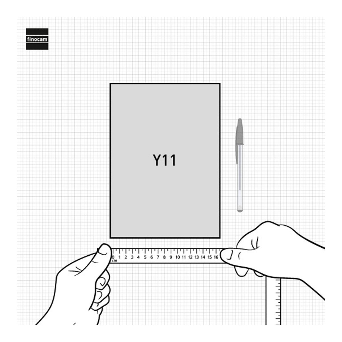 Agenda 2027 Planeador Y11-165x240 mm Mês Em Vista Finocam Cinzento Multilingue Cinzento-5