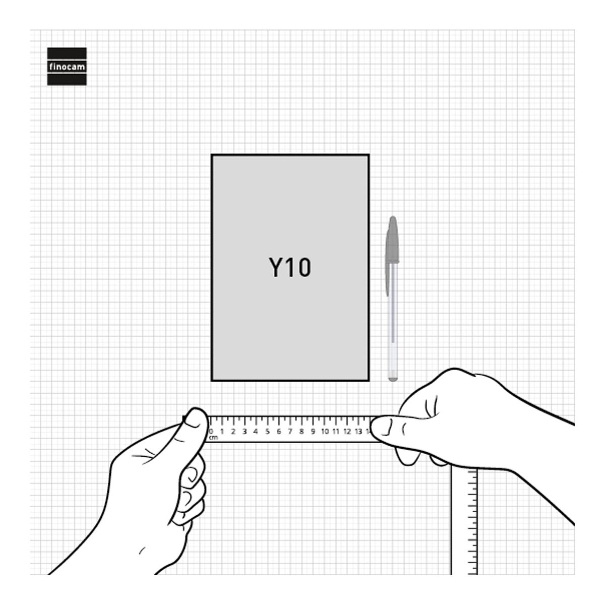 Agenda encuadernada año 2027 Dynamic Mara Y10-140x204 mm 1 Día Página Finocam azul castellano multilingüe Azul-7