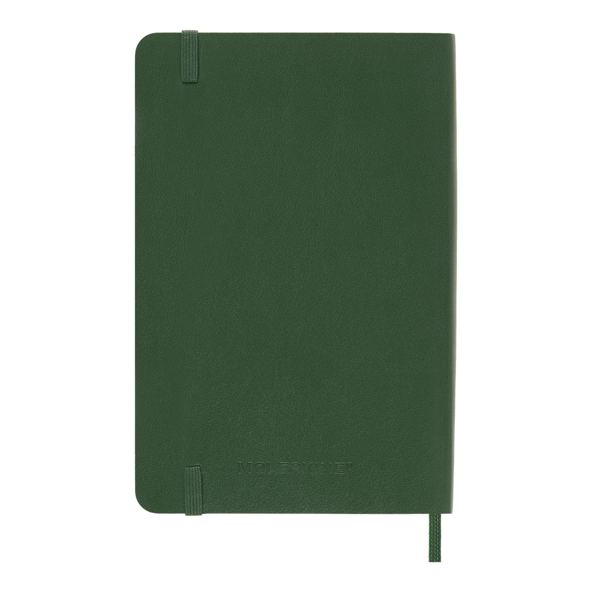 Agenda pocket 2027 semana vista tapa blanda Moleskine verde mirto en inglés Verde-7